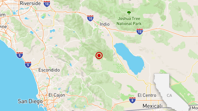 Earthquake: 3.8 quake shakes about 20 miles from Coachella